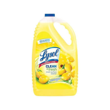 Lysol Lysol Clean & fresh Lemon Scent Multi-Purpose Cleaner Liquid 144 oz 3624177617